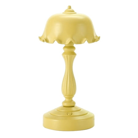 

European Hat Decor Mini Led Night Light for Mall Room Bar - Yellow