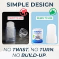 thumbnail image 5 of SOMADA Natural Crystal Salt Deodorant Sticks, Aluminum-Free Antiperspirants Alternative, Hypoallergenic, Unscented, 4.25 oz, 2-Pack, 5 of 8