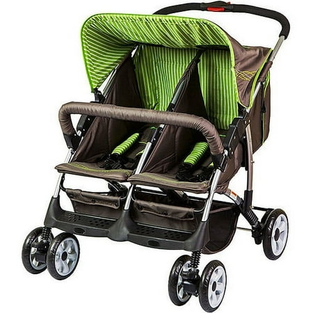 Dream On Me Duplex Stroller, Brown