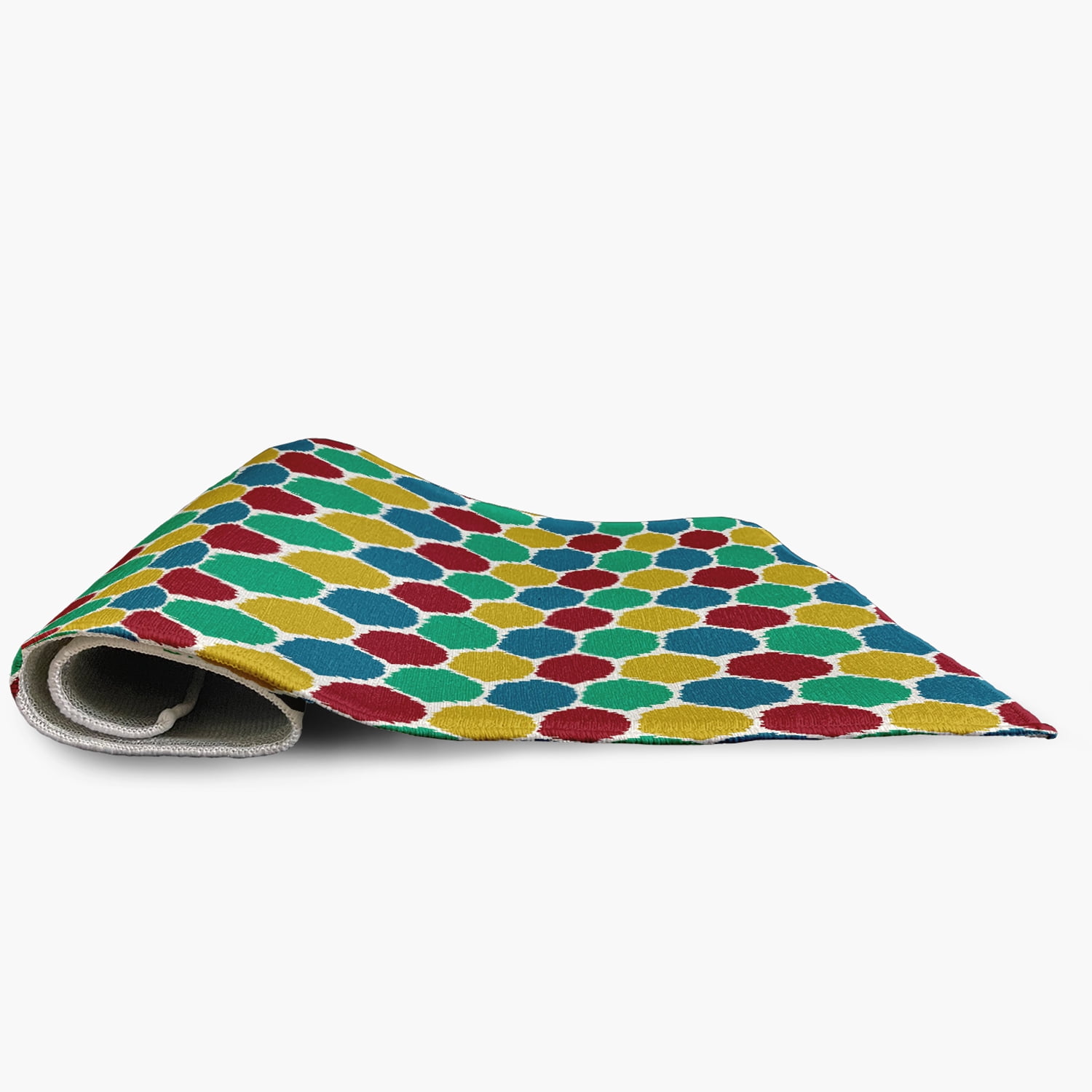 Simply Daisy 5' x 7' Sporty Red Geometric Indoor/outdoor Rug