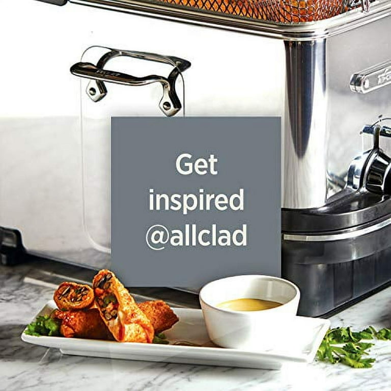 All-Clad Ez Clean Pro Deep Fryer&nbsp;with Digital Timer and Oil
