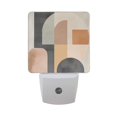 thumbnail image 6 of Yayeee LED Plug in Night Light for The Home with Auto Dusk to Dawn Light Sensors, 2 Pack, Abstract Shapes, 6 of 6