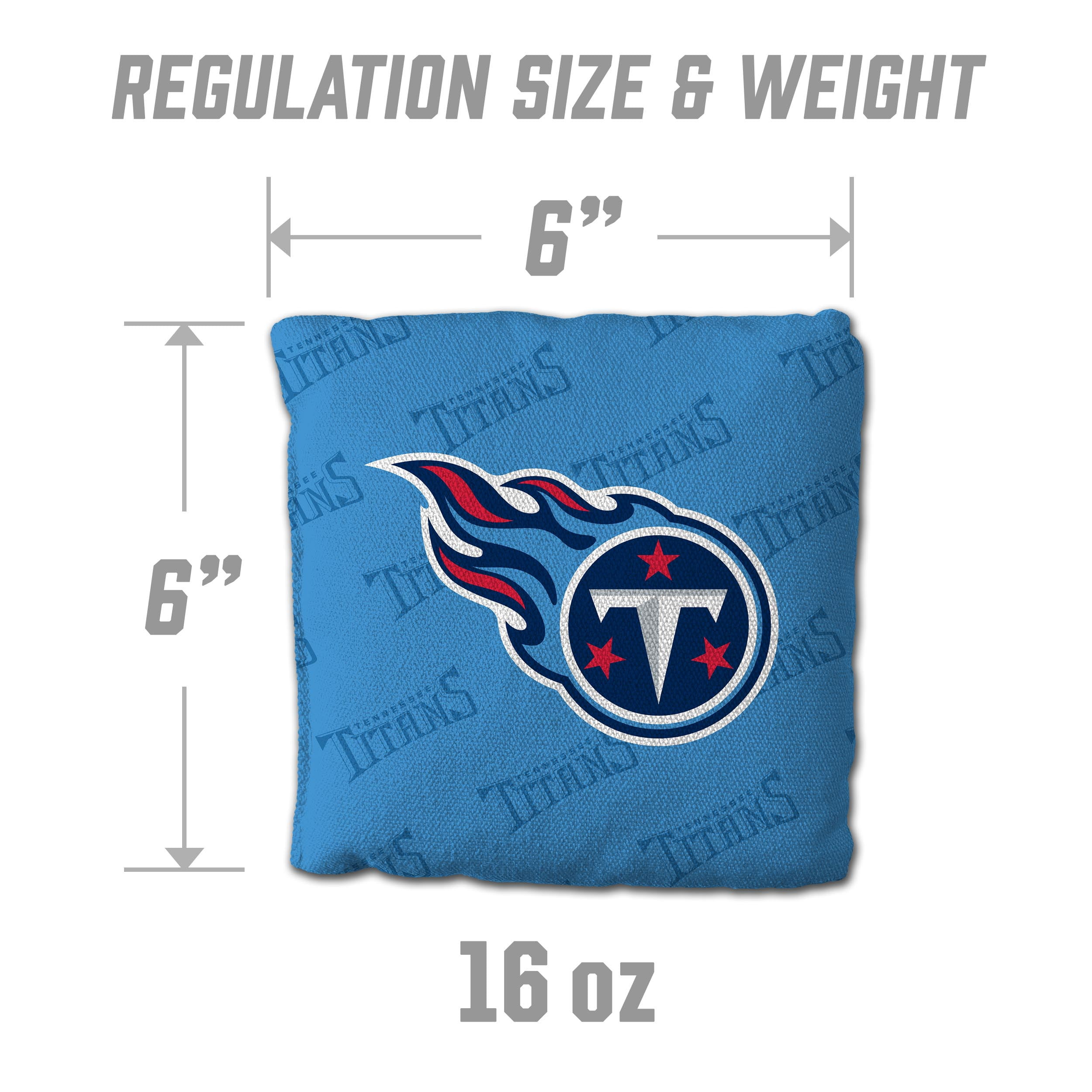 NFL Tennessee Titans Cornhole Bags - 4PK - L Blue