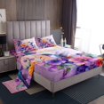 thumbnail image 1 of Erosebridal Hummingbird Flower Sheet Set Twin,Spring Graden Bedding Sets Twin Size,Girls Room Decorative,Breathable,3 Pieces, 1 of 7