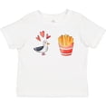 thumbnail image 3 of Inktastic Seagull and French Fries Boys or Girls Baby T-Shirt, 3 of 5