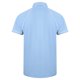 thumbnail image 2 of Finden & Hales - Polo deportivo/de deporte transpirable Modelo Piped Sports para hombre/caballero - Verano/ Deporte (Azul cielo/Azul marino/Blanco), 2 of 3