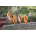 thumbnail image 5 of De Kulture Works Wool Felt Hanging Marquise Bauble, Eco Friendly Needle Felted Ornament, Handmade, Set of 4, 1.5x3.5 DH, 5 of 5