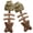 Insect Gall Fruit, variant on 2 PCS Cat Dental Chew Toy for Teeth Cleaning - Natural Fishbone Catnip Stick for Hairball Control - Durable Feline Tooth Care for Indoor Cats Kittens