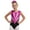 Hot Pink, variant on Kids Girls Sleeveless Patchwork Gymnastics Leotard Sparkly Rhinestones Dance Unitard Ballet Skating Dancewear Burgundy 6