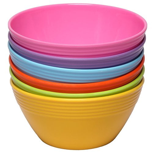 Melange Solids 6 Piece Cereal Bowl Set (Set of 6)