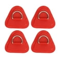 thumbnail image 1 of XYCCA 4 Pcs D Ring Patch Stainless Steel D Ring Pad for Inflatable Boat Surfboard Dinghy Paddle Board Red-082401, 1 of 5