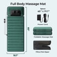 thumbnail image 3 of HOMEMASSA Vibrating Massage Mat with Heat,Shiatsu Kneading Neck Massager, Full Body Massage for Neck and Back,Gifts, 3 of 11