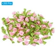 thumbnail image 3 of Uxcell 0.6'' Tiny Satin Ribbon Rose Fabric Flowers Embellishments Rosettes Applique Pink 250 Pcs, 3 of 6