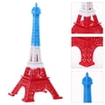 thumbnail image 1 of Houderco De Torre Eiffel En Metal Para Adorno De Con Textura Y Vintage, 1 of 8