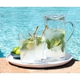 thumbnail image 4 of Montana Acrylic Heavy Base Drinking Glass - Clear - 24 oz - Set of 6, 4 of 6