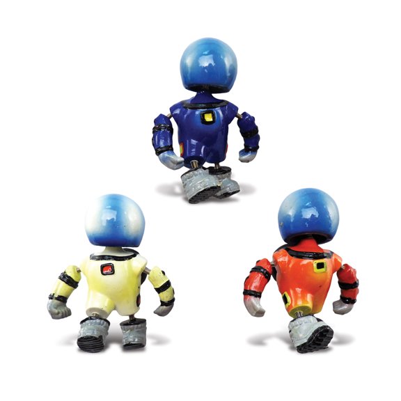 CoTa Global Astronaut Refrigerator Bobble Magnets Set of 3 - Assorted Color Fun Cute Space Astronauts Bobble Head Magnets For Kitchen Fridge, Home Decor, Cool Office & Decorative Novelty - 3 Pack