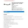 thumbnail image 2 of Front Left Lower Forward Control Arm - Compatible with 1985 - 1989 BMW 635CSi 1986 1987 1988, 2 of 2