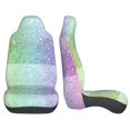 thumbnail image 3 of Sikiie Beautiful Glitter Car Seat Protector 2 Pack Car Seat Cushion Mat, Car Seat Covers for SUV, Truck, Van, 3 of 7