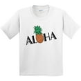 thumbnail image 3 of Inktastic Aloha with Pineapple Youth T-Shirt, 3 of 5