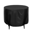 thumbnail image 3 of 50” x 50” x 28” Black  Patio Furniture Set Cover, 3 of 8