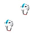 thumbnail image 2 of Yuarrent Casco de bicicleta, gorra de seguridad para adultos, gorro de ciclismo integrado, cascos para exteriores, transpirable, Unisex, Blanco 2Conjunto, 2 of 6