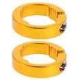thumbnail image 4 of Bike Handlebar Grip Lock Rings for Securing Bicycle Grips in Place Golden Aluminum Alloy 8 mm, 4 of 8