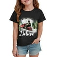 thumbnail image 5 of Ulanda Christmas Cookie Shirt Toddler Boys Girls Cookie Crew T-Shirt Xmas Gifts Tee Tops Holiday Outfits (Black, 3-4 Years), 5 of 6