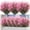 Pink, variant on 6 Bundles Artificial Lavender Flowers Faux Plants Fake Flowers Outdoor UV Resistant No Fade Garden Porch Window Box Decor(White)