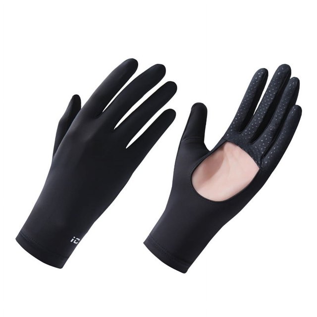 Guantes de protección solar para mujer, para verano, ciclismo, conducción, antideslizantes, ligeros, transpirables, para exteriores, guantes de protección solar para mujer