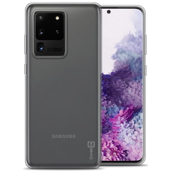 CoverON Samsung Galaxy S20 Ultra Case, FlexGuard Series Soft Flexible Slim Fit TPU Phone Cover