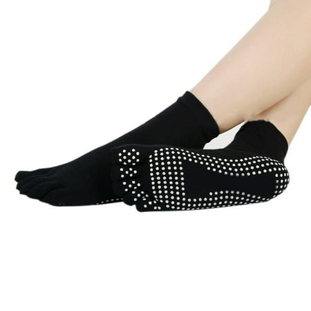 

Newly Design Socks Anti-slip Fingers 5 Toes Cotton Socks for Exercise Sports Pilates Massage Yoga