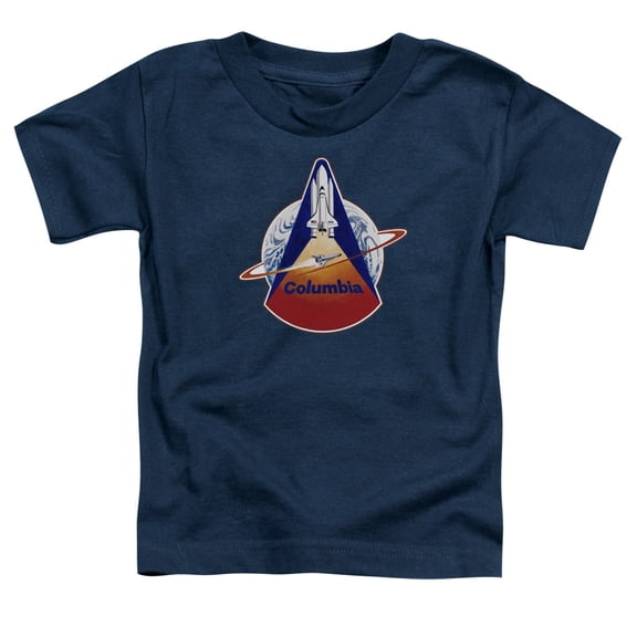 Nasa Sts 1 Mission Patch Toddler T-Shirt Navy