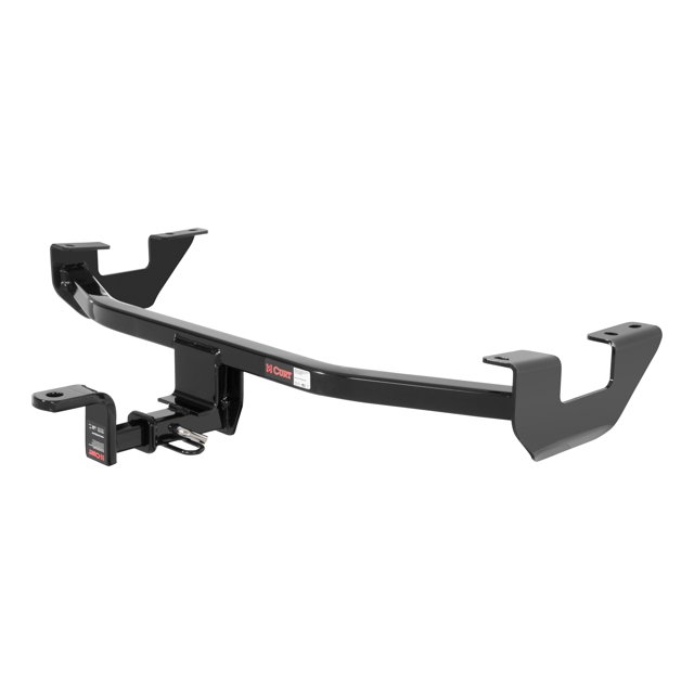 CURT 113933 Class 1 Trailer Hitch with Ball Mount, 1-1/4-In Receiver, Fits Select Mazda 3 , Black