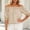 Khaki, variant on Womens Elegant Off The Shoulder Puff Sleeve Blouse Summer Loose Fit Party Crop Top Trendy Clothes 2026