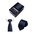 thumbnail image 1 of Corbata de seda y poliéster para hombre de 8 cm con elegante caja de regalo -3280680303753 1, 1 of 4