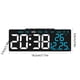 thumbnail image 3 of Reloj Electrónico Multifunción con Alarma Digital, Fecha, Temperatura y Pantalla Led., 3 of 6