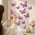 thumbnail image 5 of 12 Pack,Butterfly Wall Decor Hollow-Out,Birthday Party Supplies for Student Shower,Removable Decals, 5 of 5