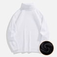 thumbnail image 2 of ManxiVoo Winter Warm Fleece Lined Sweater Women High Neck Knit Pullover Soft Thermal Long Sleeve Top for Cold Weather XXXXXL Size Dark Gray, 2 of 3