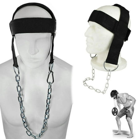Fitness Maniac Weight Lifting Head Harness Neck Fitness Strength Gym Exercise Power Strap