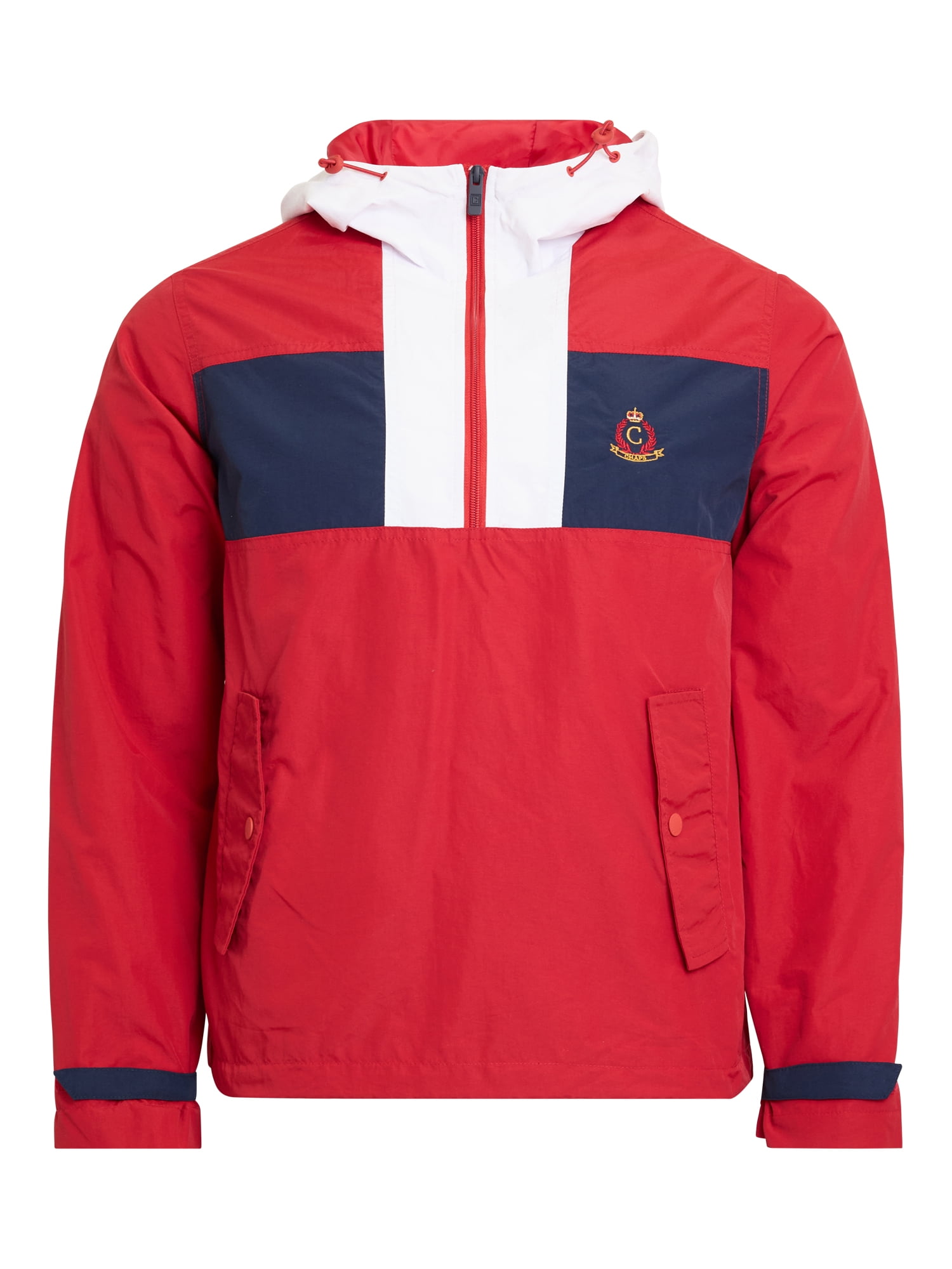 Chaps Men’s and Big Men’s Heritage Colorblocked Anorak, Sizes S–3XL