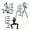 Set B, variant on HYEASTR 3 PCS T13 Action Figure, T13 Action Figure 3D Printed Multi-Jointed Movable, Lucky 13 Action Figure, 13 Action Figure Dummy 13 Action Figure,Desktop Decorations for Action Figures - Set D