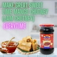 thumbnail image 4 of Rani Lime Sweet Mango Chutney (Indian Preserve) 12.5oz (350g) Glass Jar, Ready to eat, Vegan ~ Gluten Free, All Natural, NON-GMO, 4 of 7