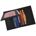 thumbnail image 5 of Cowhide Leather Slim L Shape ID Card Holder Bifold Wallet 1309 CF, 5 of 56
