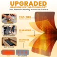 thumbnail image 2 of Lalush'e Electric Food Warming Mat, XXL 36x15" - Portable Food Warmer for Parties, Hosting & Buffet Serving Foldable Graphene Heating Tray with 7 Tem, 2 of 7
