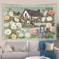 thumbnail image 4 of Bohemian Tapestry Wall Hanging,Wildflower Floral Tapestries for Dorm Living Room Bedroom Decor,Boho Wall Art,Sofa Cover,Photo Background,40"x30", 4 of 8