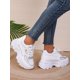 thumbnail image 2 of Ladies' Plus Size Wedge Heel Thick Sole Sports Shoes, Fashionable, 2 of 4