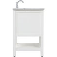 thumbnail image 5 of Elegant Decor Metropolis 24" Single Marble Top Bathroom Vanity in White, 5 of 14