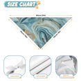 thumbnail image 6 of Dog Bandana 2 Pack,Blue Gold Marble Pattern Bandanas for Dogs,Cat Bandana,Small/ Large Dog Bandana 2 Size,Dog Bandanas, 6 of 6