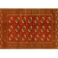 thumbnail image 1 of Ahgly Company Machine Washable Indoor Rectangle Persian Yellow Traditional Area Rugs, 3' x 5', 1 of 4
