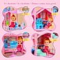 thumbnail image 6 of JoyStone Large Doll House for Girls, 22 Rooms DIY Playset with Furniture, Dolls, Warm String Lights and Slide, Creative Pretend Play Castle Toy Birthday Gift for Kids Ages 3+, 6 of 9